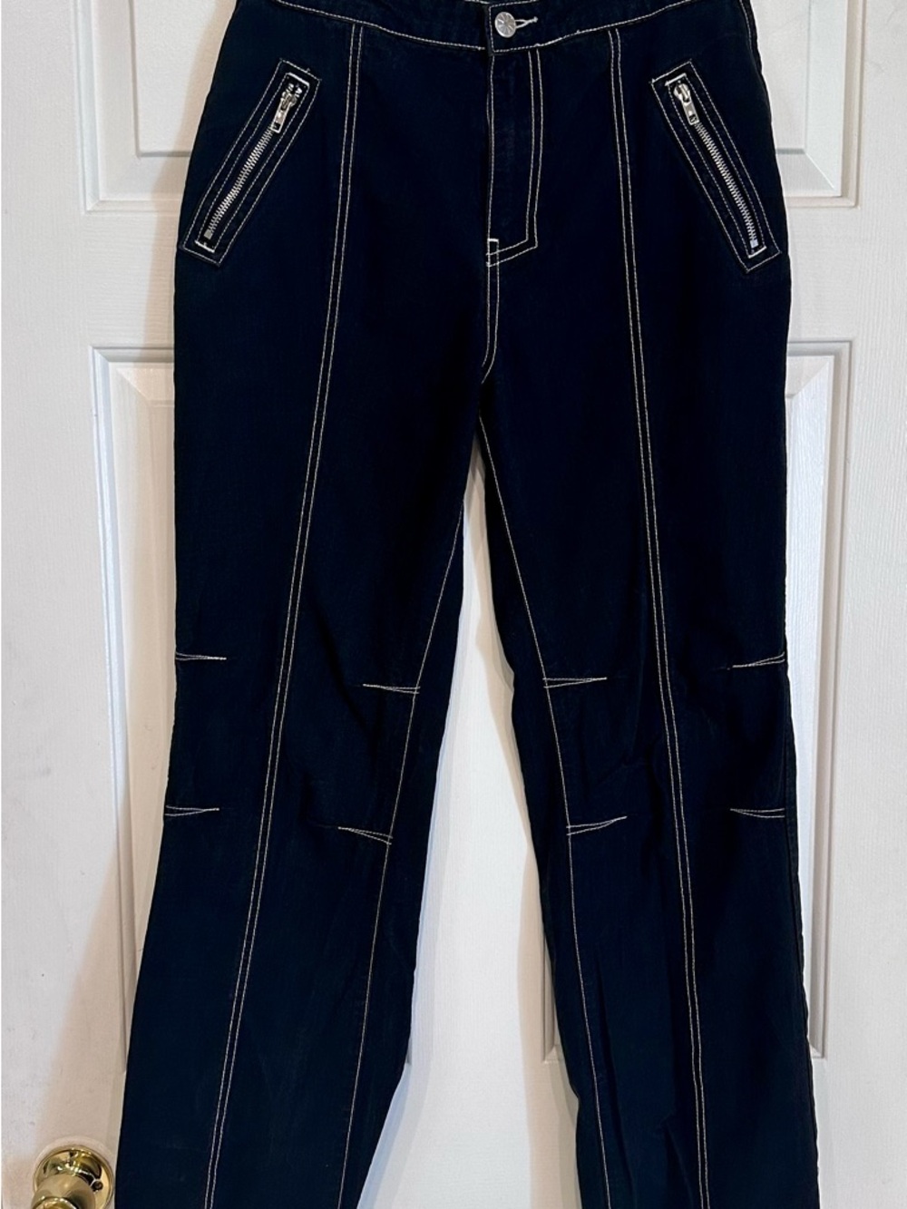 dELiA*s Y2K Baggy Wide Leg Utility Pants size Medium